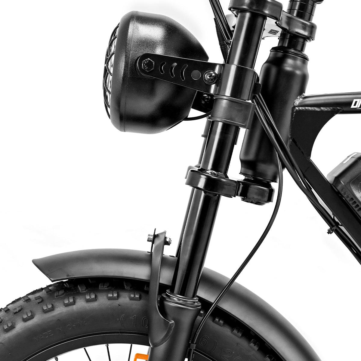 Front light and front fork