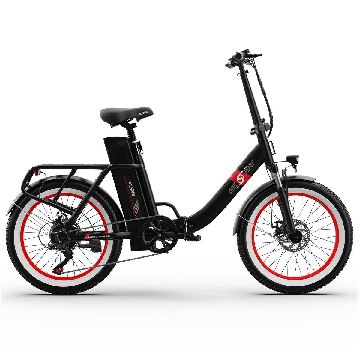 Onesport OT16-2 black-red ebike