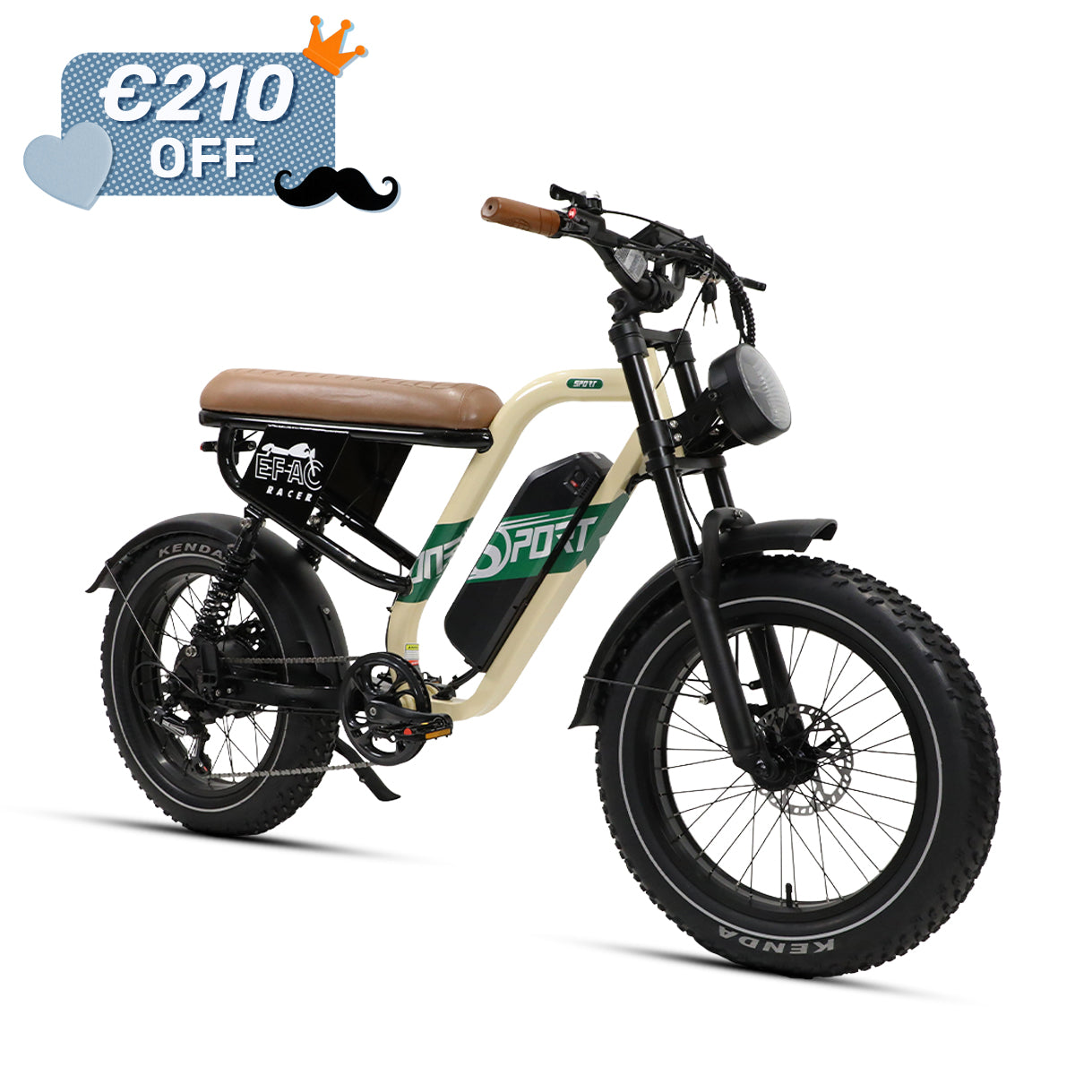 Vélo électrique Onesport W66 de style moto