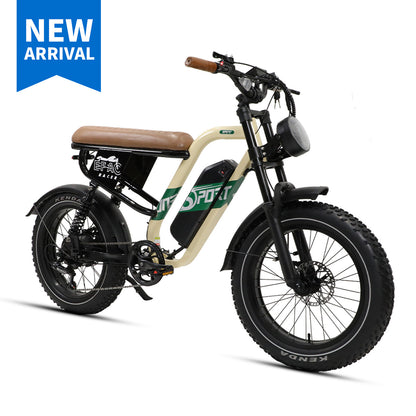 Vélo électrique Onesport W66 de style moto
