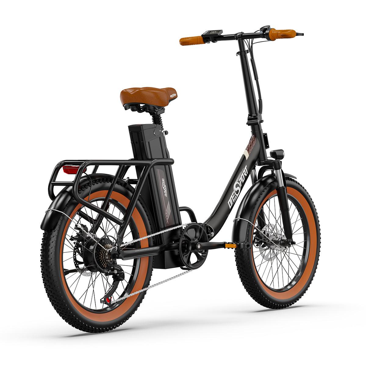 Onesport OT16-2 black-brown fatbike