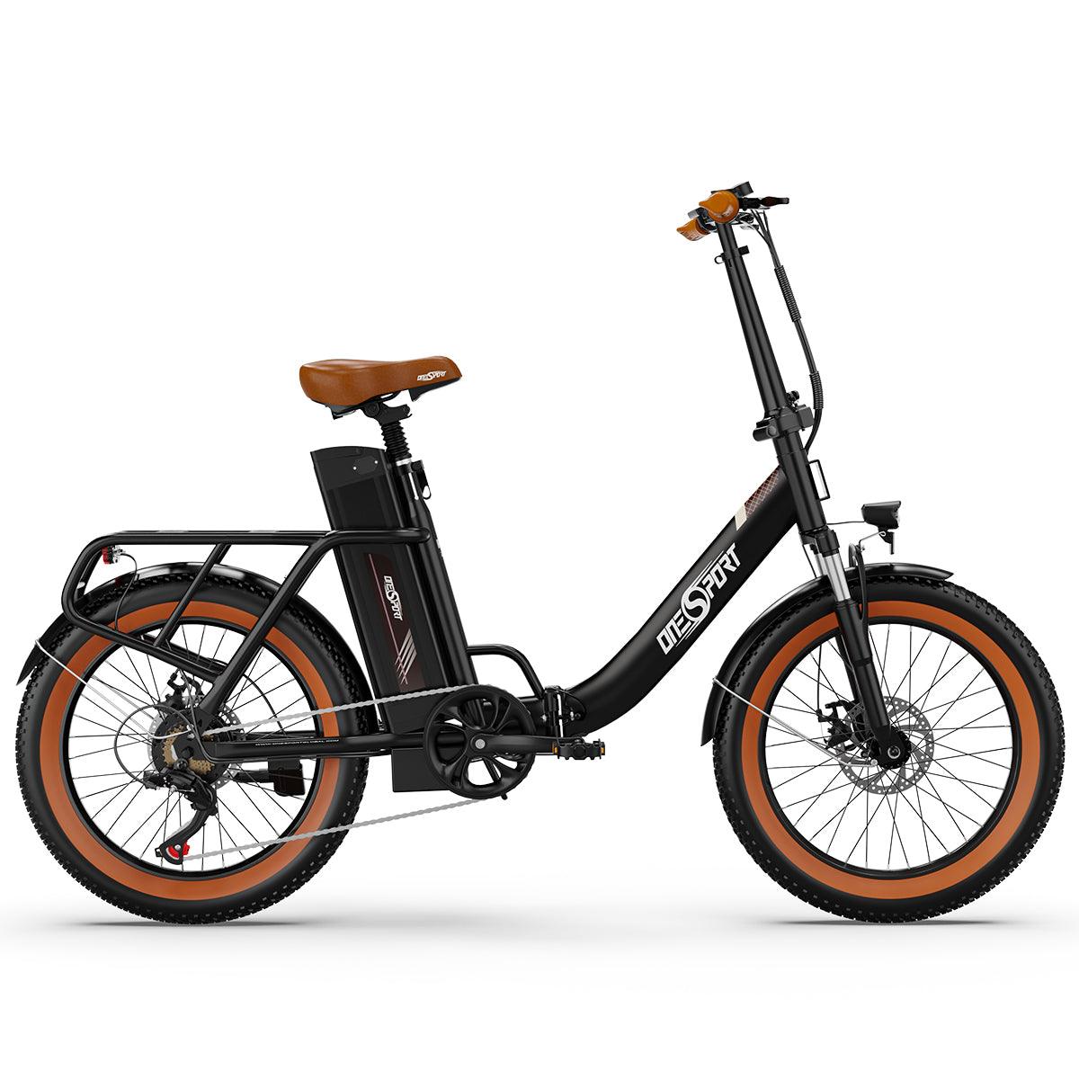 Onesport OT16-2 black-brown fatbike