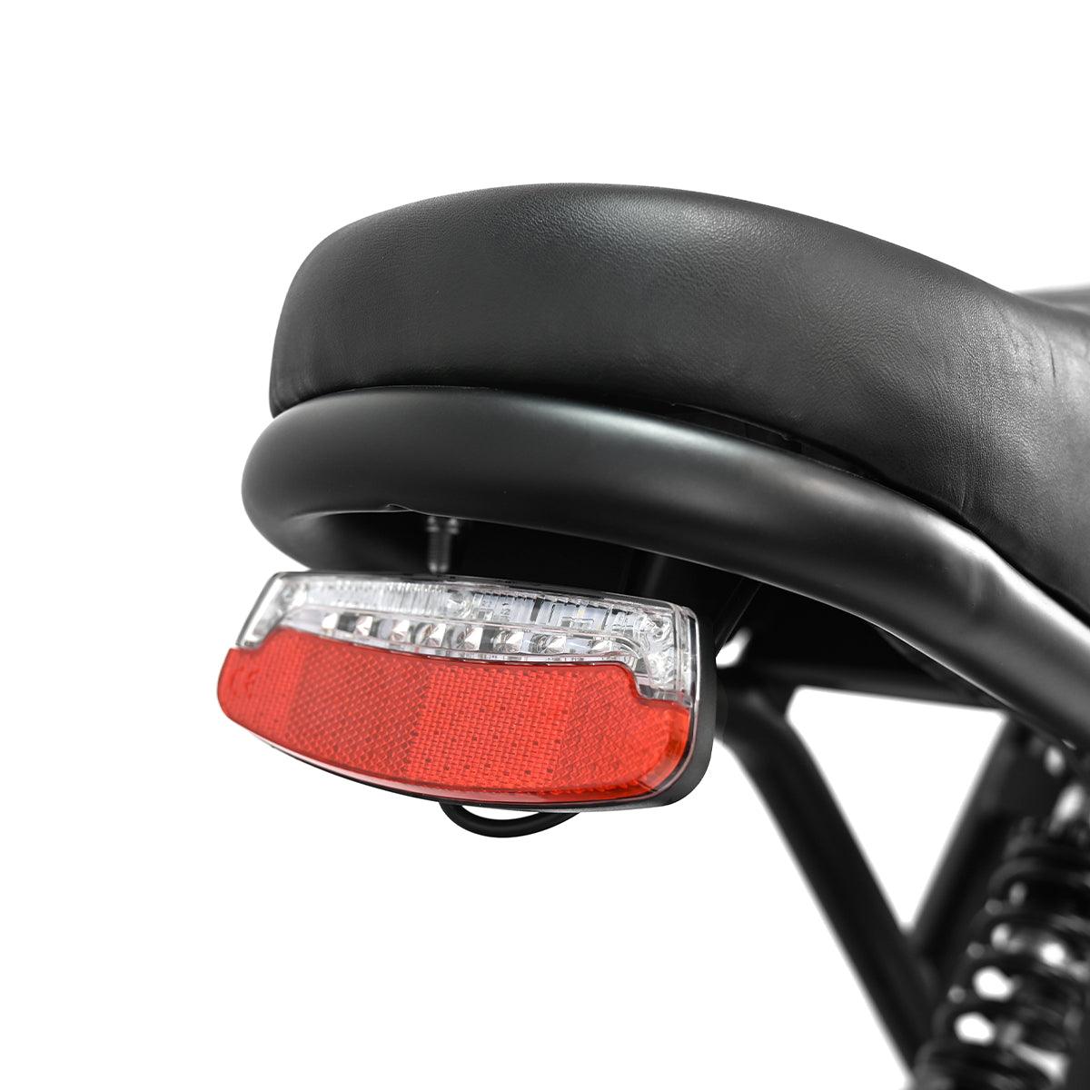 rear light under the cushion seat