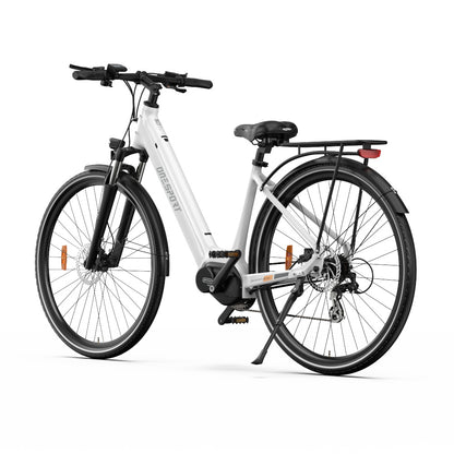 Onesport OT07 lightweight e-bike, 24kg, max 25km/h, 30° climbing angle, and CE certification.