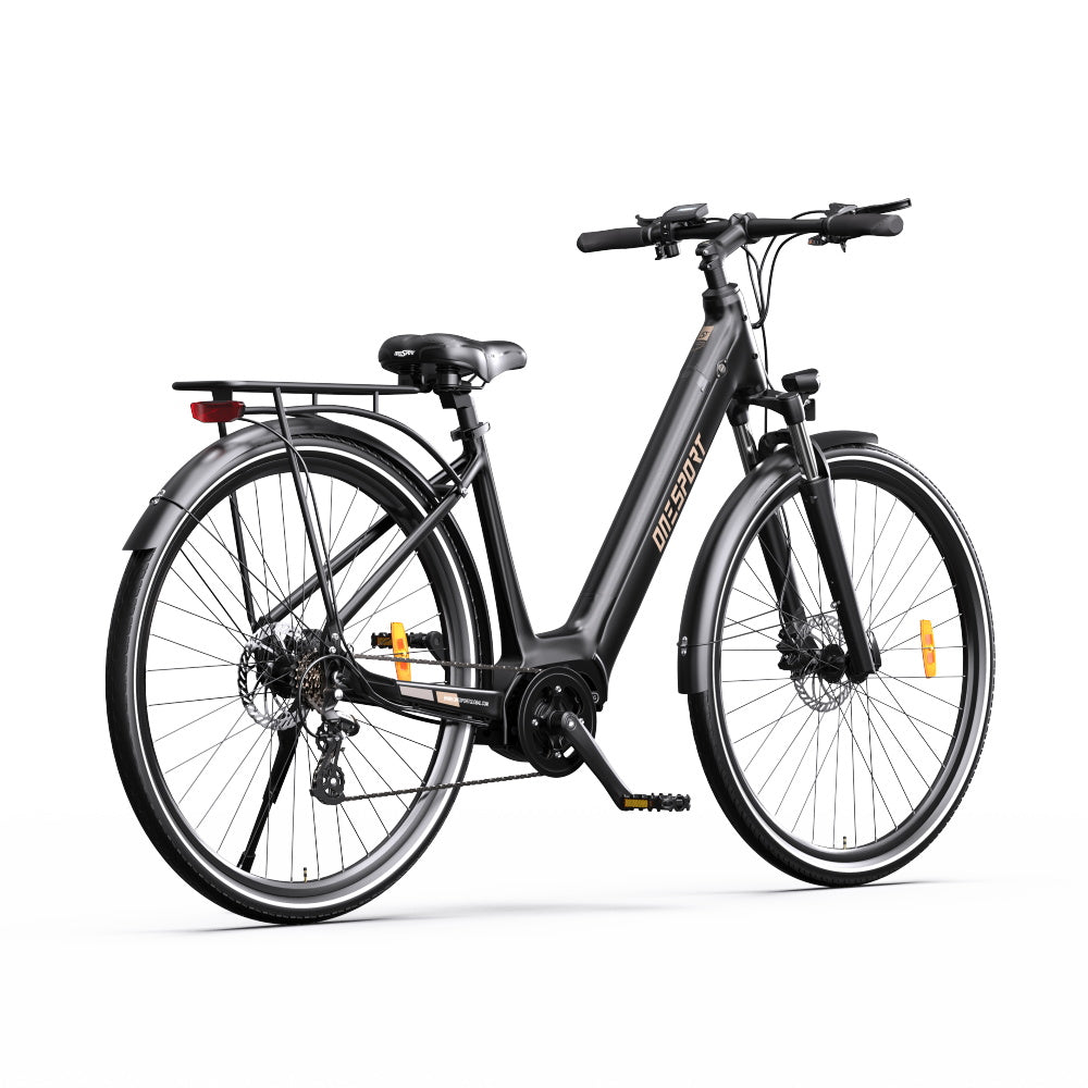 Onesport OT07 with mid-drive motor, improving balance and lower center of gravity, which helps improve vehicle stability and handling.