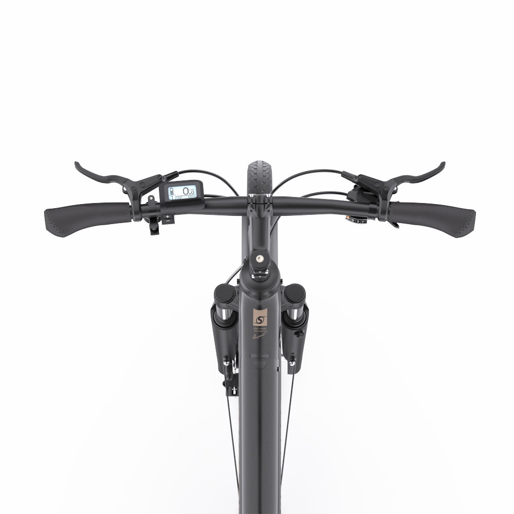 Onesport OT07 city e-bike with super thin tires, can reduce friction with the ground, good for riders who need to cruise at high speed