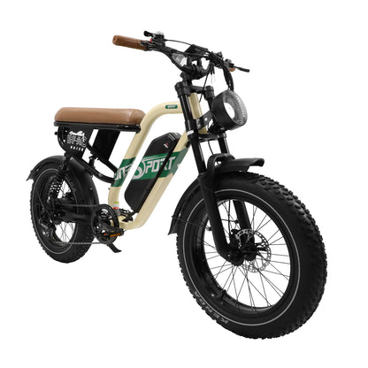 Vélo électrique Onesport W66 de style moto