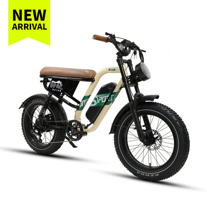 Vélo électrique Onesport W66 de style moto